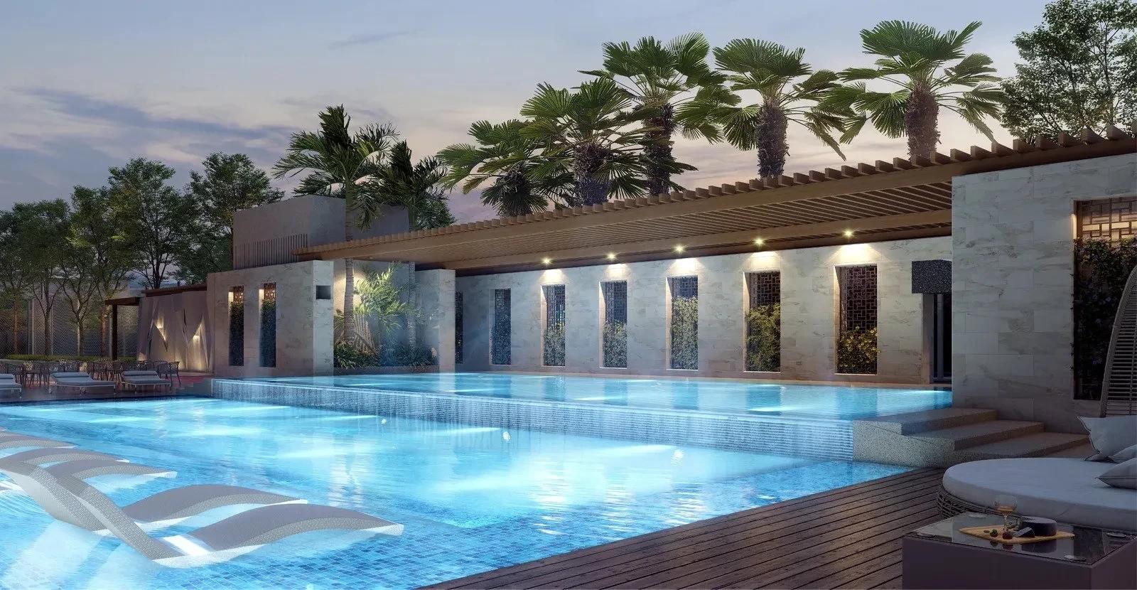 SAS Crown high-rise residential tower project in Kokapet, Hyderabad