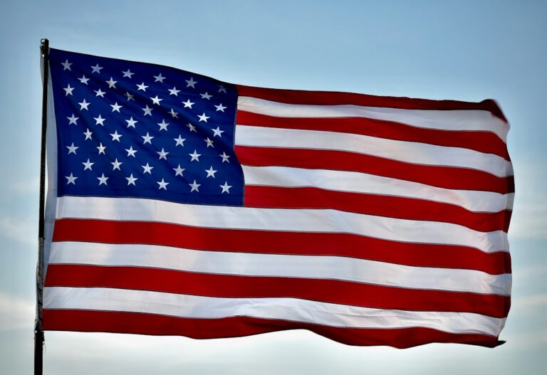United States flag illustrating the US green-card suspension and immigration policy debate