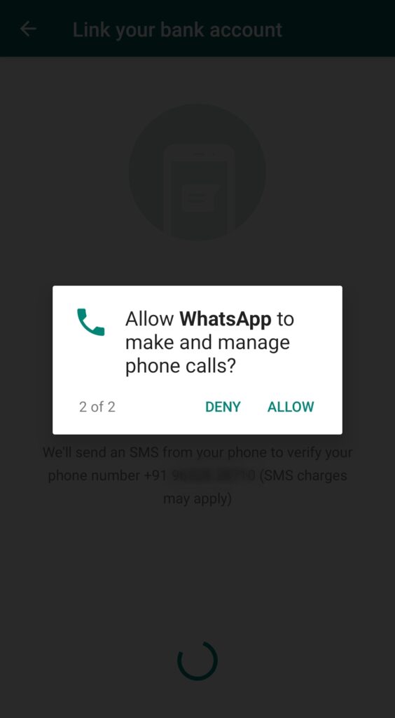 WhatsApp Money Transfer India