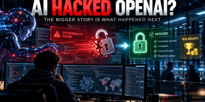 Claude hacked OpenAI, OpenAI hack, Anthropic Claude hack, Claude Opus 5, AI cybersecurity, AI hacking, OpenAI security breach, Hacktron AI, AI cyber attacks, AI security risks, AI bug bounty, artificial intelligence cybersecurity