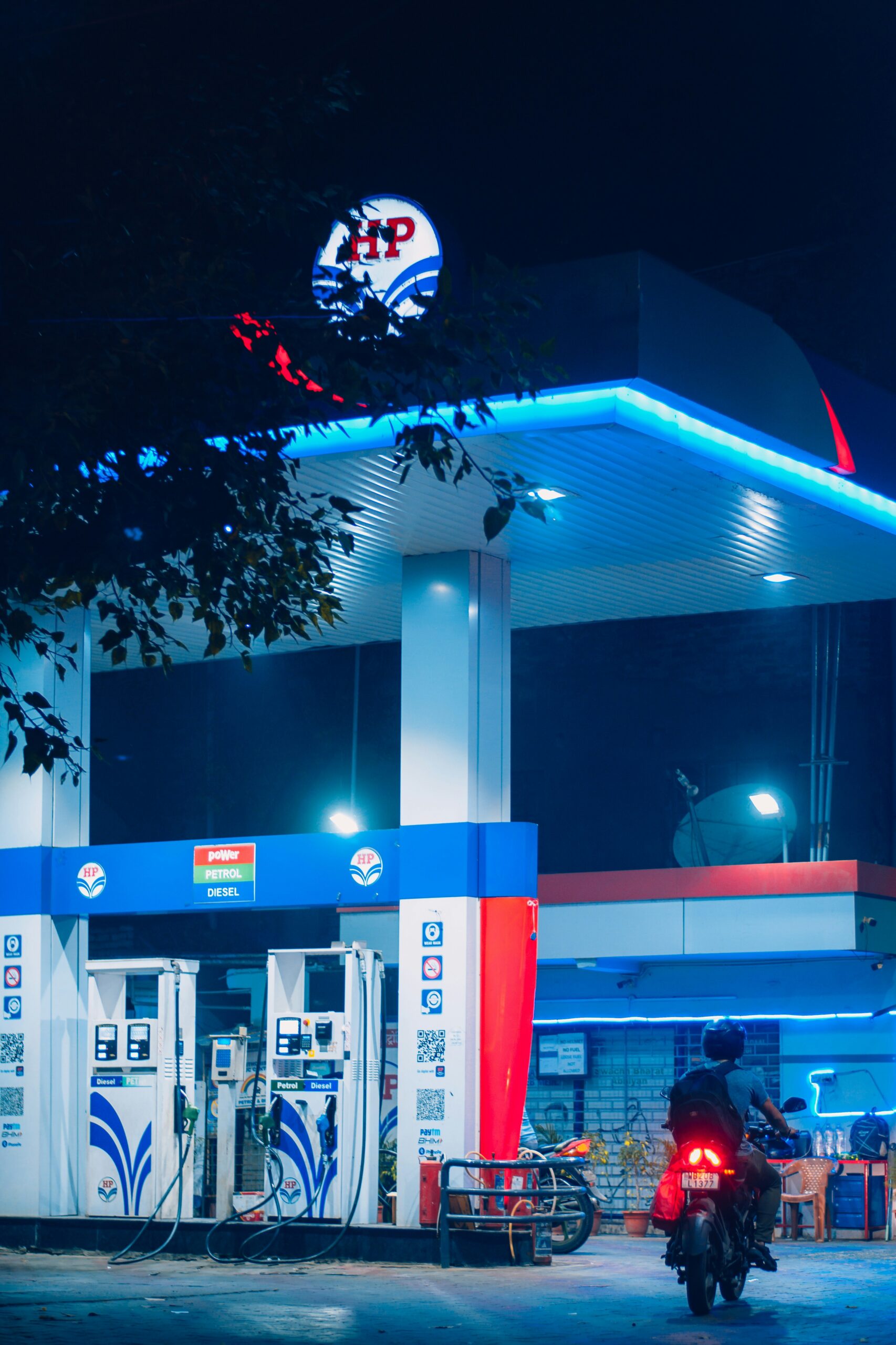 Petrol and diesel fuel pumps in India as the government considers bringing petroleum products under GST.